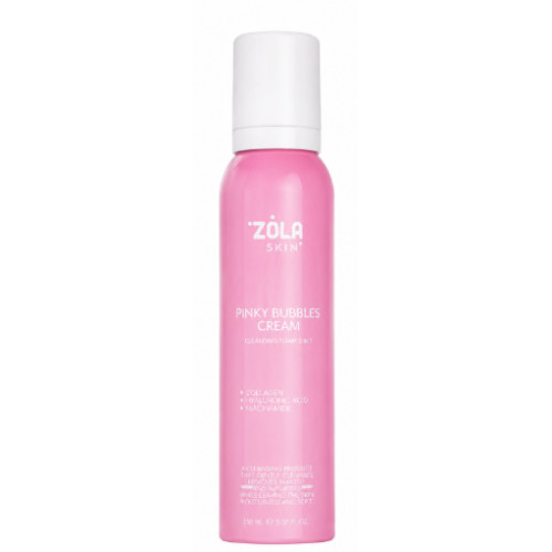 ZOLA SKIN Крем-пенка для умывания Pinky Bubbles Cream